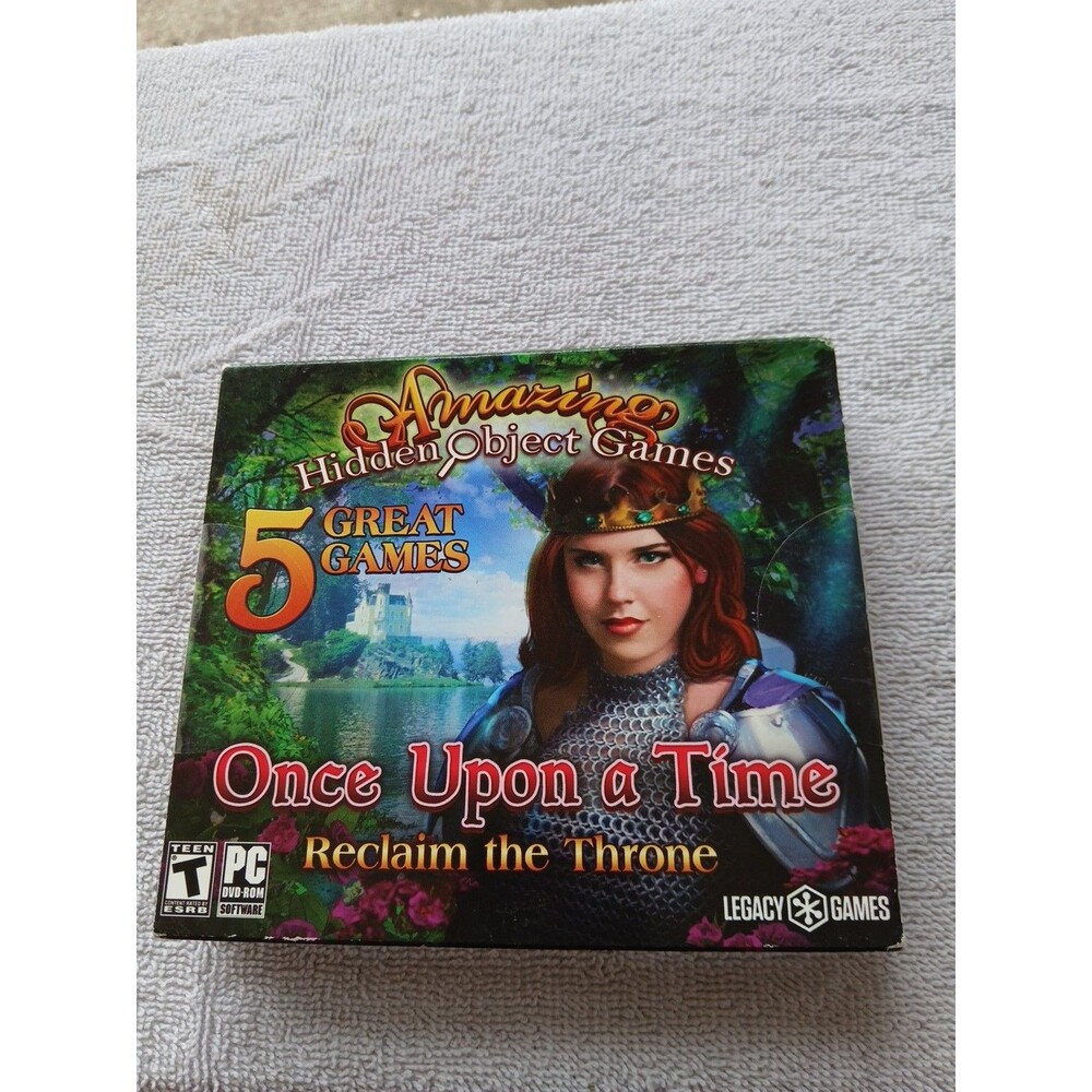 Amazing Hidden Object Games: Once Upon a Time 4 - Reclaim The Throne PC DVD-Rom